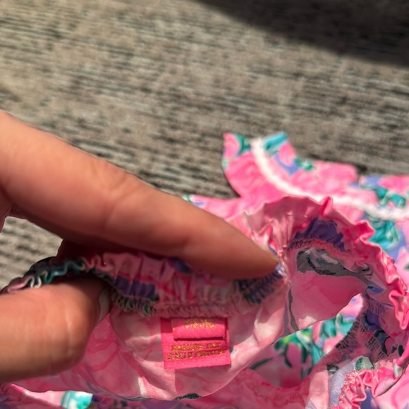 Lilly Pulitzer-EUC-Baby Paloma Bubble Dress 3-6M - Picture 2 of 4